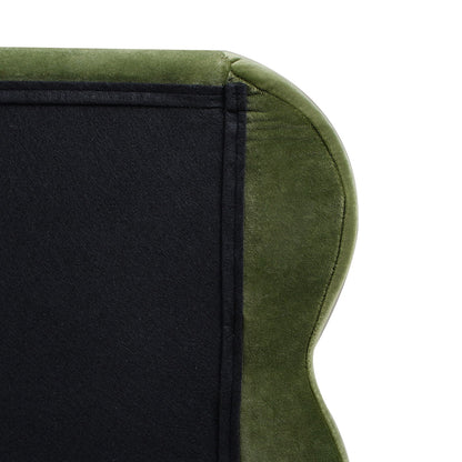 Stockholm Wavy Headboard and Platform Bed