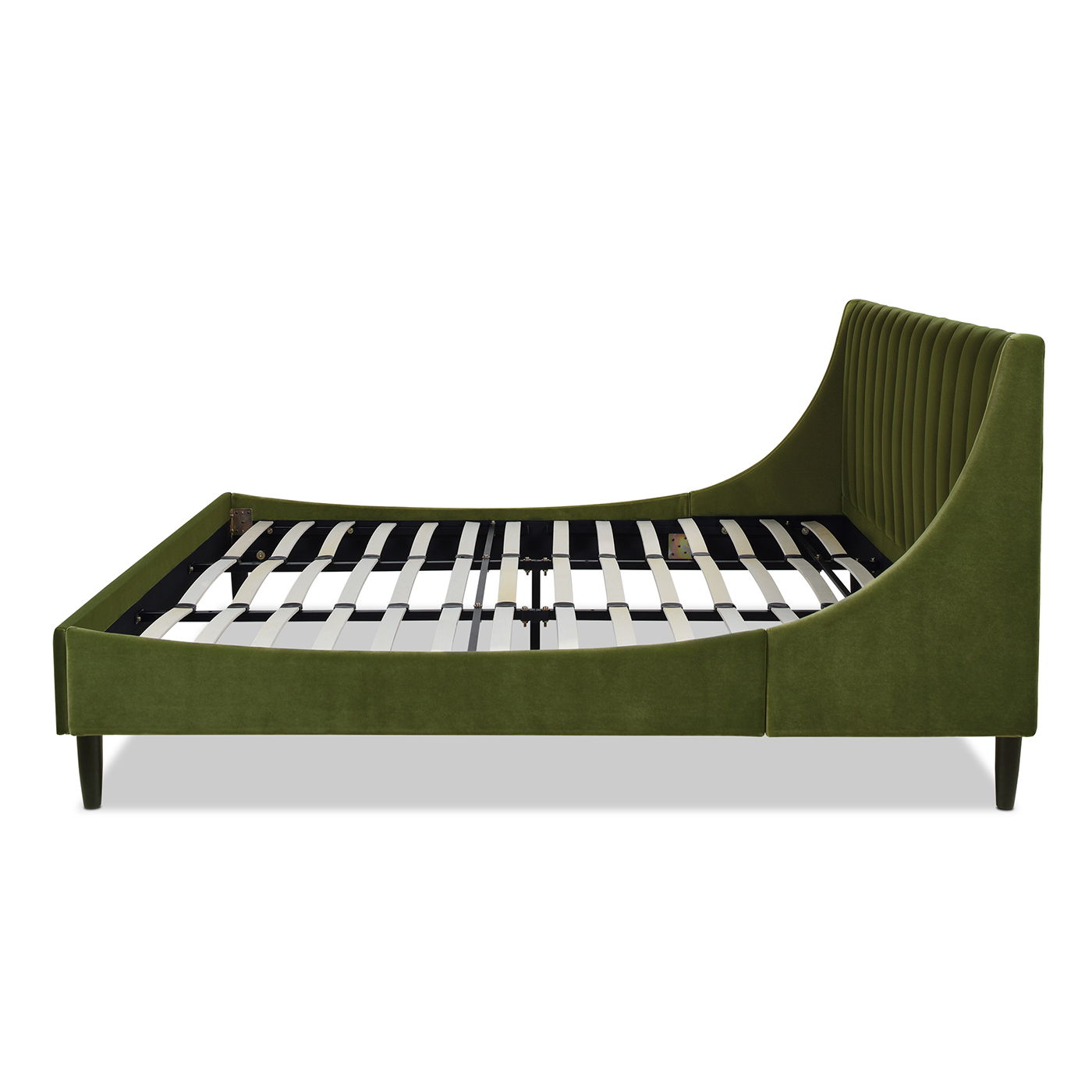 Aspen Vertical Tufted and Modern Platform Bed