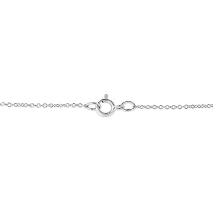 Sterling silver cable chain necklace 18 inch with lobster clasp on Tampa Home & Garden Store