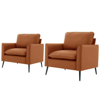 Nordic Retro Light Upholstered Sofa Chair