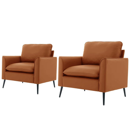 Nordic and Elegant Upholstered Sofa Chair
