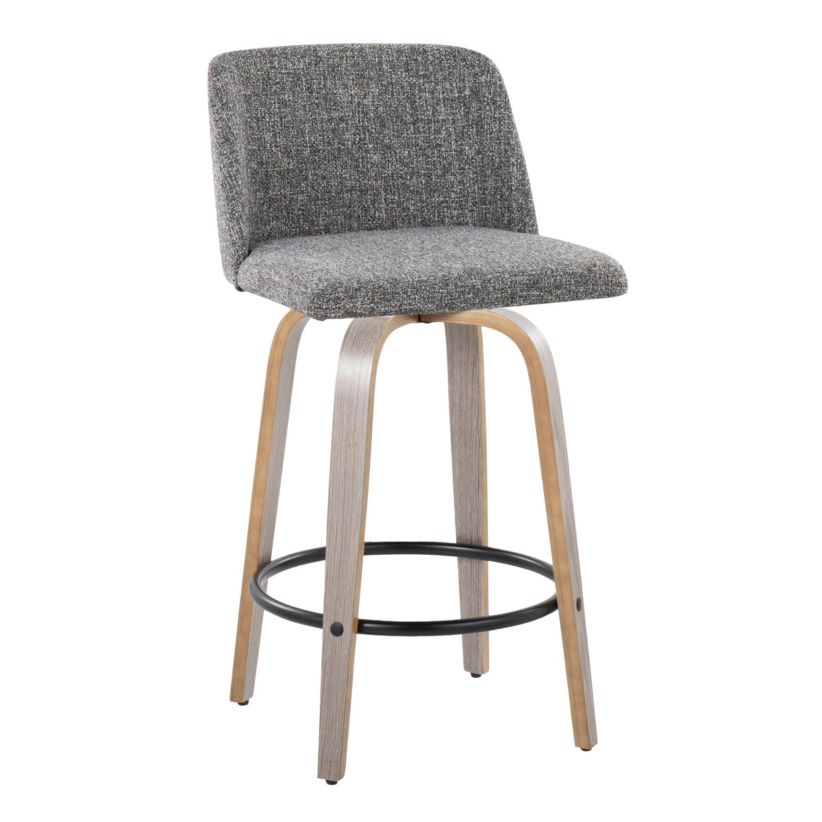 Toriano Fixed Height Counter Stool Set of 2