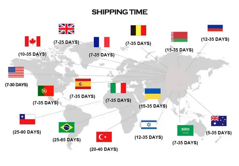 Abstract programmer gamer infographic poster showing world map with shipping flags on Tampa Home & Garden Store