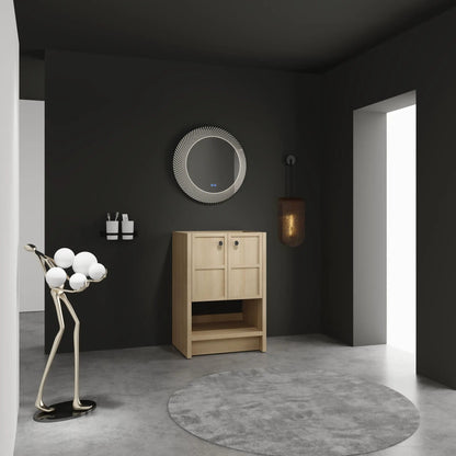 Freestanding Bathroom Vanity with Closing Doors