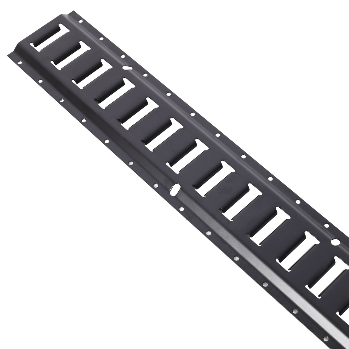 12-piece black E-Track tie-down rail kit for trucks, vans, garages by HouseOfZazla on Tampa Home & Garden Store