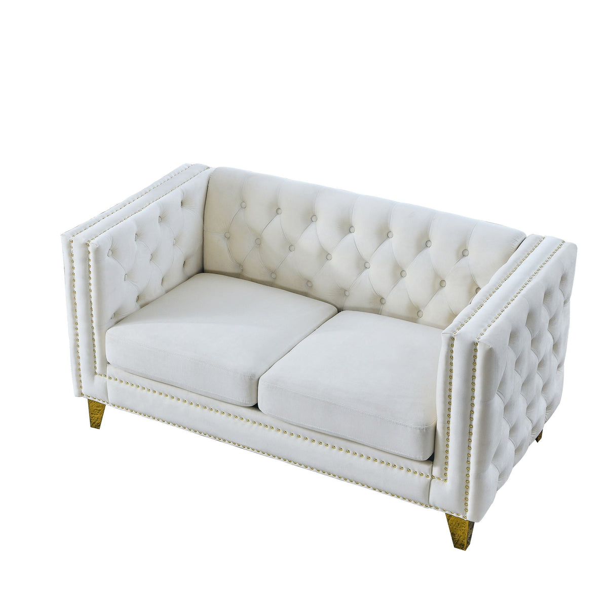 Upholstered Chesterfield Sofa for Living Room