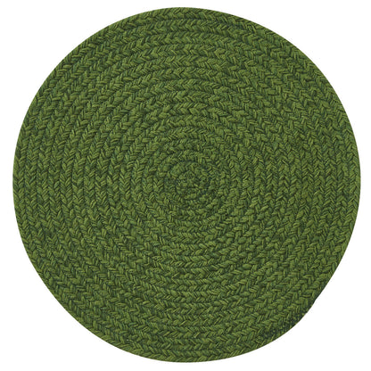 Mantel individual trenzado con forma de especias - Albahaca