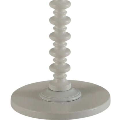 Acton Round Accent Table with Pedestal Base