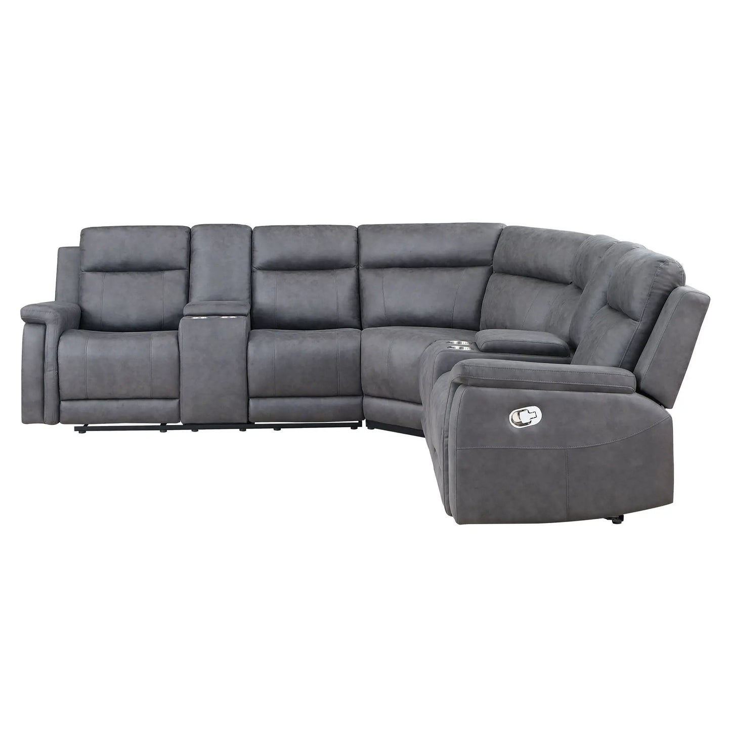 Eco Sectional Sofa in Greige for Modern Living