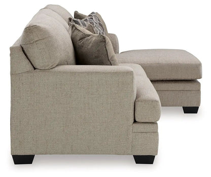 Stonemeade beige 2-piece living room set in fabric with chaise by Unique Piece Furniture on Tampa Home & Garden Store