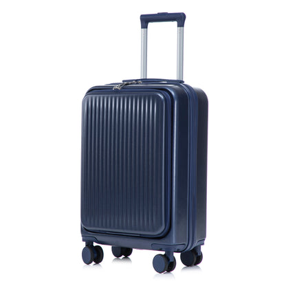 Luggage set 14'/20' ABS spinner navy blue with telescoping handle on Tampa Home & Garden Store