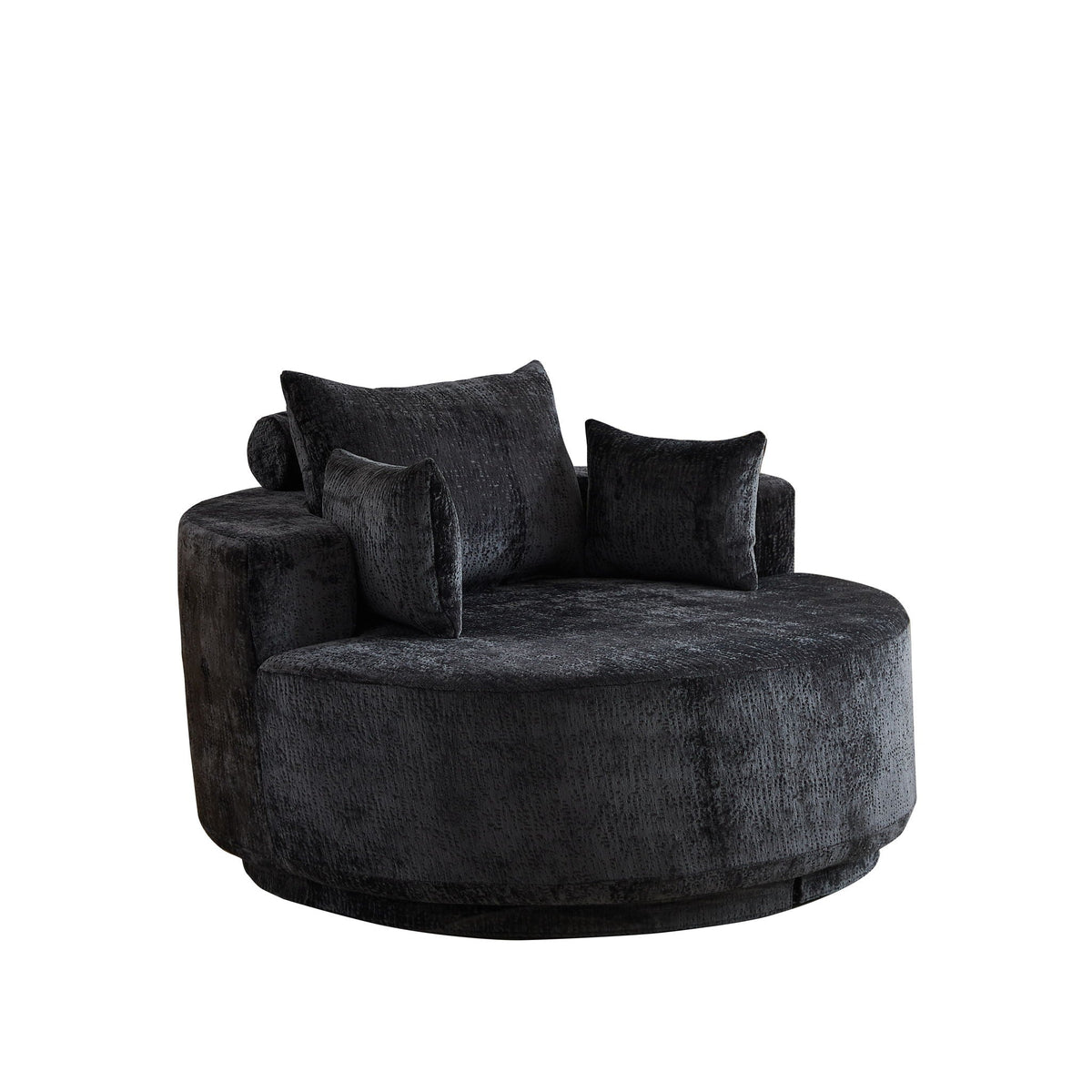 Modern Single Sofa and Swivel Sleeper Chair