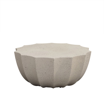 Modern Round Coffee Table for Patio or Deck