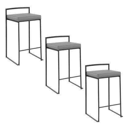 Fuji Contemporary Stackable Counter Stool