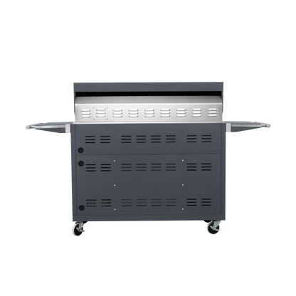 Navratil Premium 49in stainless steel BBQ grill by HouseOfZazla for outdoor cooking on Tampa Home & Garden Store