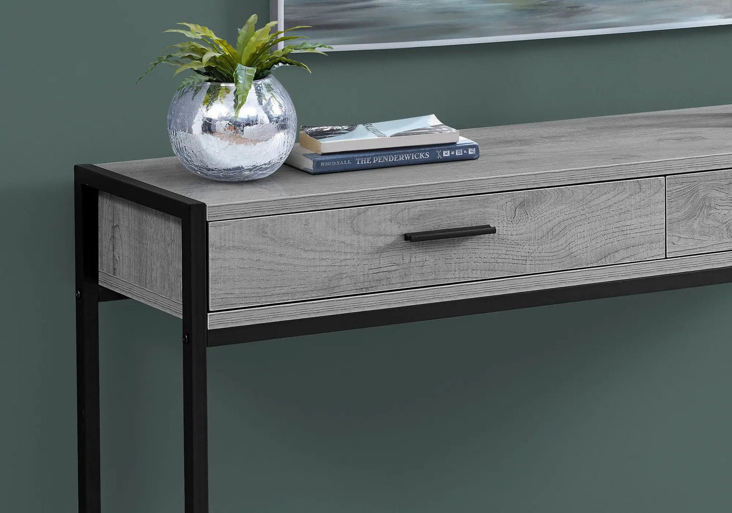 Accent Console Table for Entryway with Drawers