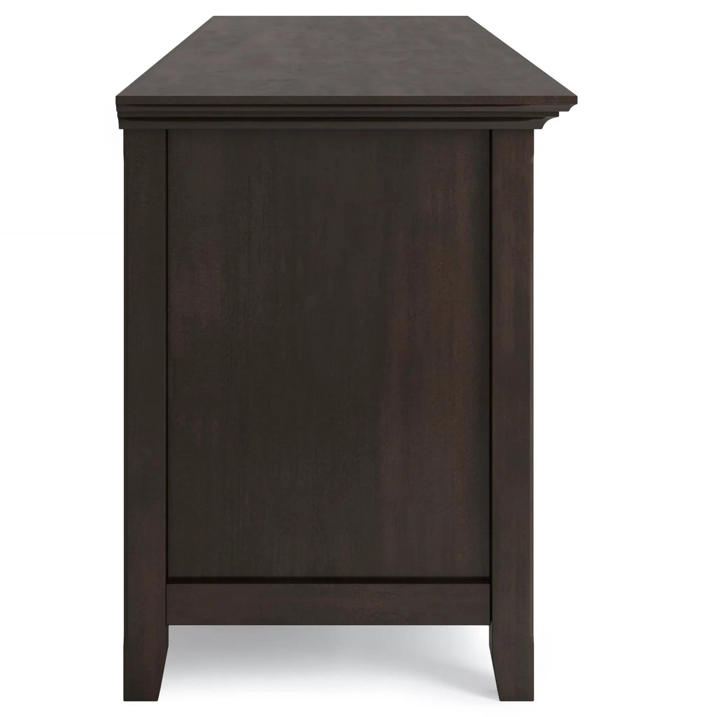 Amherst Wide TV Media Stand with Solid Wood