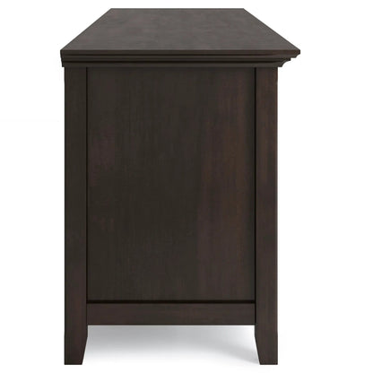 Amherst Wide TV Media Stand with Solid Wood