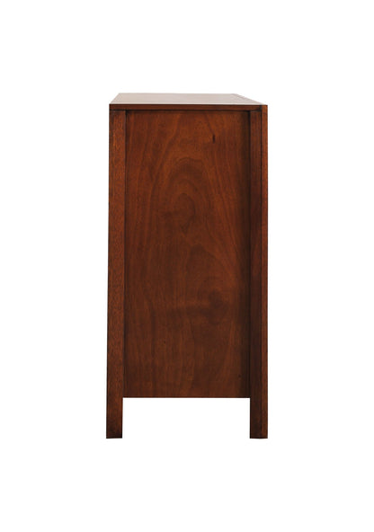 Cherry dresser with real wood veneer Summit, tall cherry finish case piece on Tampa Home & Garden Store