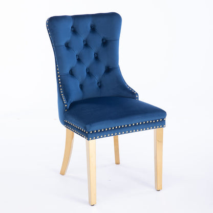 Nikki Modern Tufted Dining Chair Set of 2