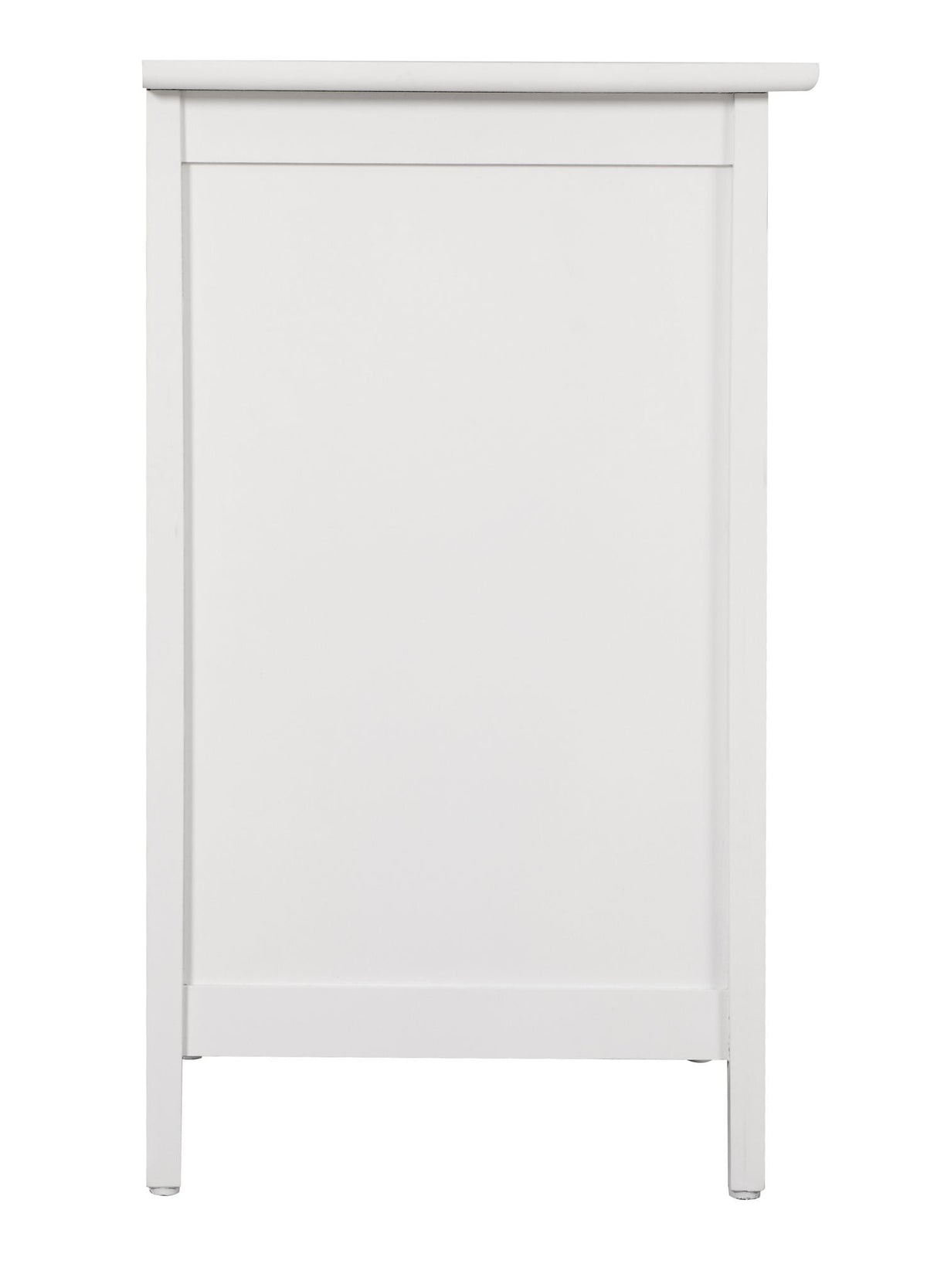 3-drawer nightstand white finish with real wood veneers by HouseOfZazla on Tampa Home & Garden Store