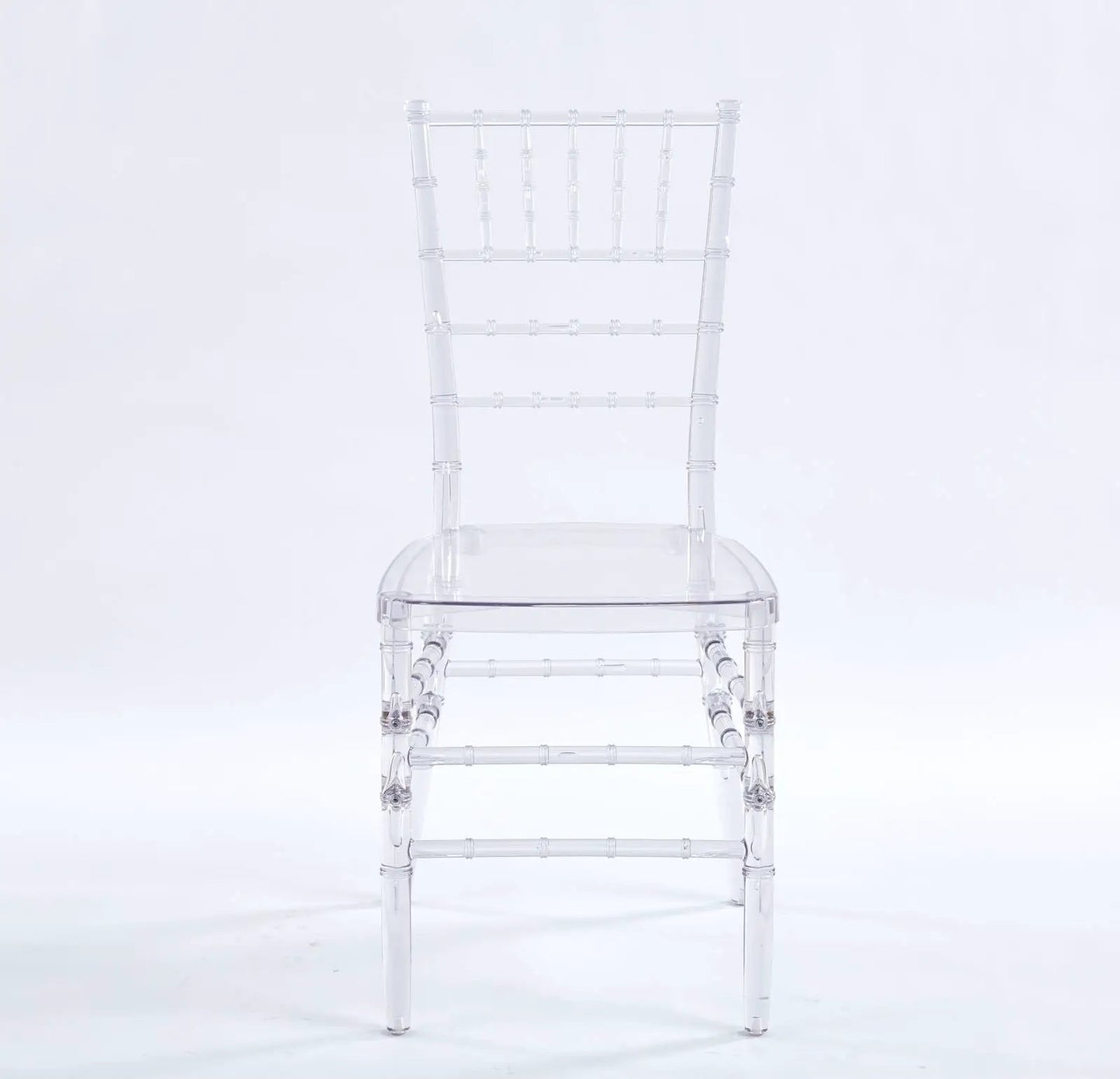 Transparent Plastic Dining Chairs Set of 4