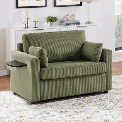 Foldable Sleeper Sofa with USB Ports and Storage