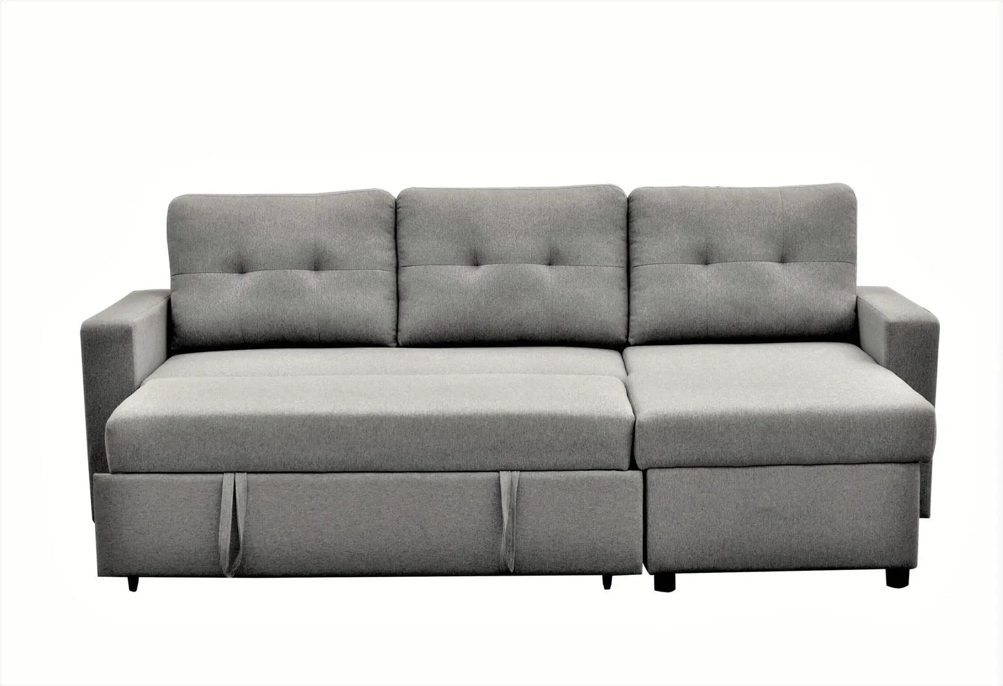 Convertible L Shaped Sectional Sleeper Sofa Bed