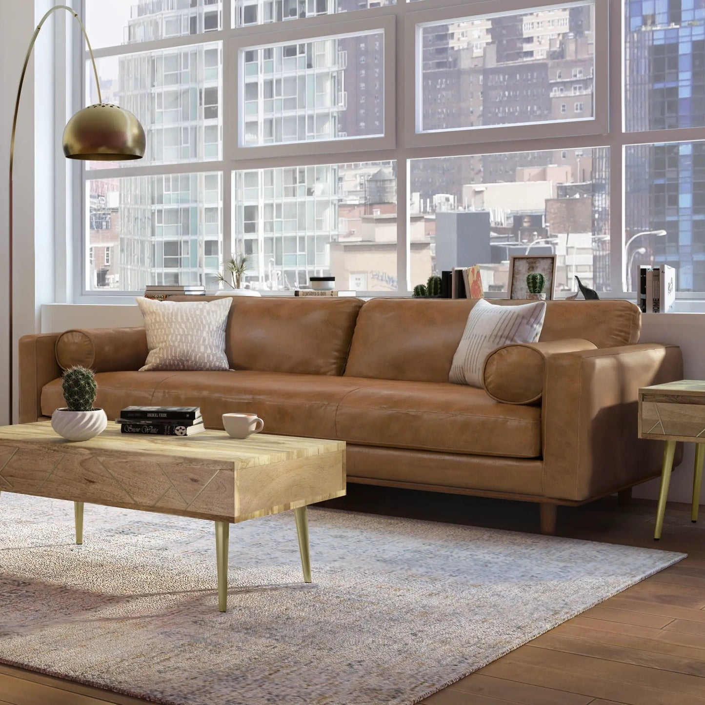 Morrison Upholstered Sofa In Recycled Fabric