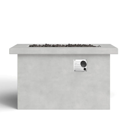Propane Or Gas Outdoor Concrete Fire Pit Table
