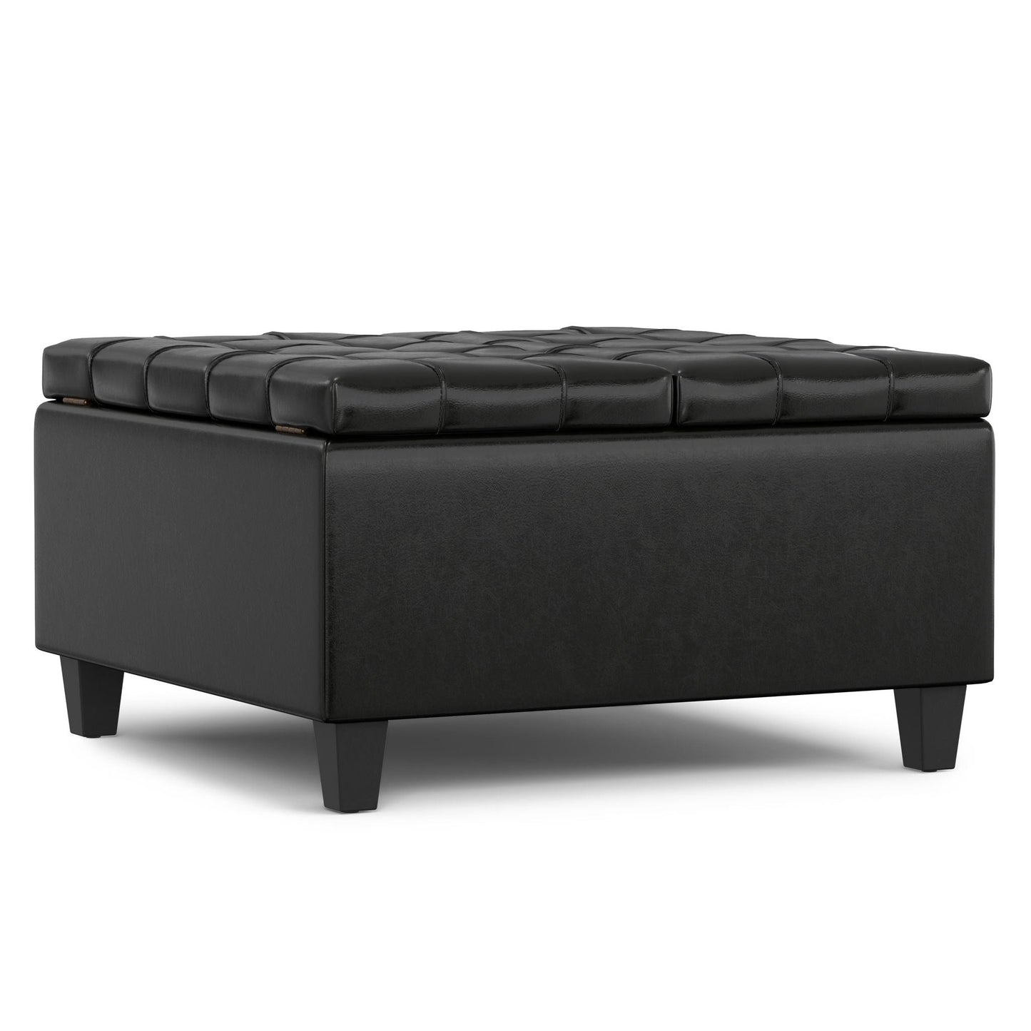 Harrison Upholstered Coffee Table Storage Ottoman