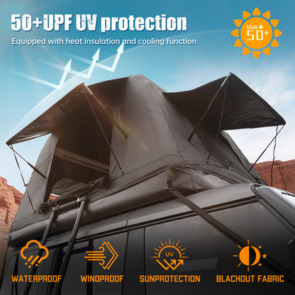 Foldable Inflatable Roof Top Tent For A Camper