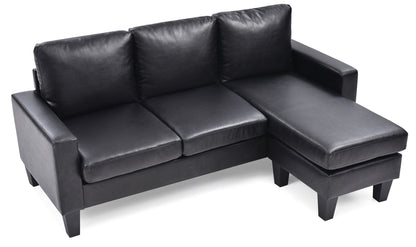 Jenna Spacious Contemporary Sofa and Chaise