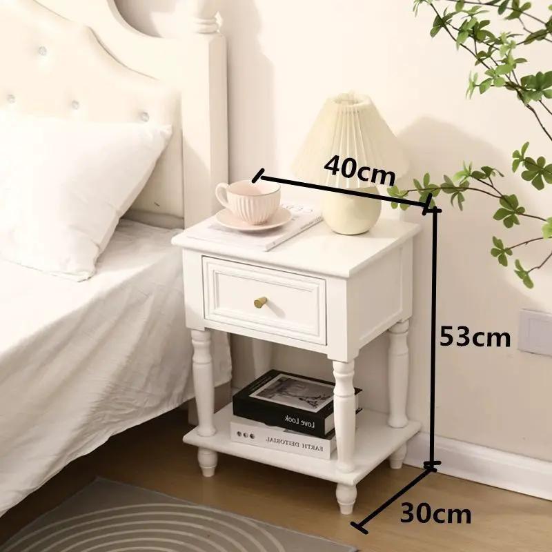 Bedside table solid wood walnut modern minimalist with drawer and shelf by FLIPSTYLEZLLC on Tampa Home & Garden Store