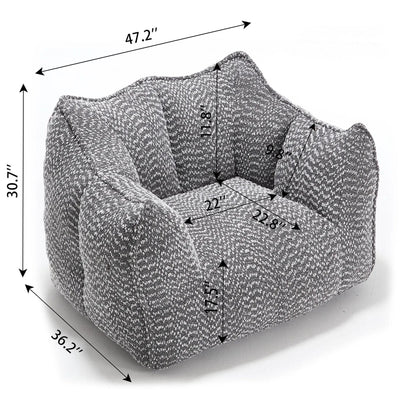 Comfortable Sofa Chairs With Resilient Foam