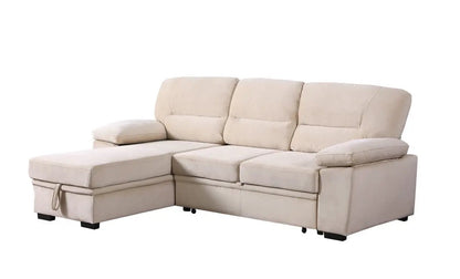 Kipling Reversible Sleeper Sectional Sofa Chaise