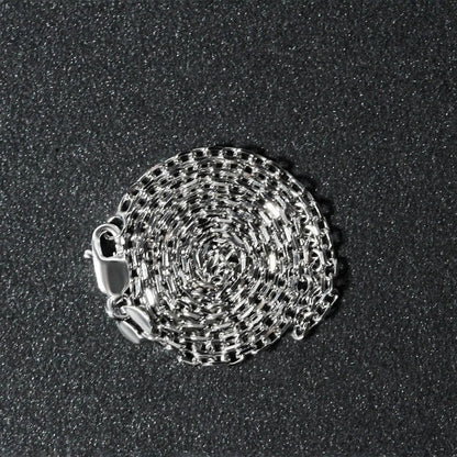 14k white gold diamond-cut cable chain necklace 1.8mm with lobster clasp by Bids.com on Tampa Home & Garden Store