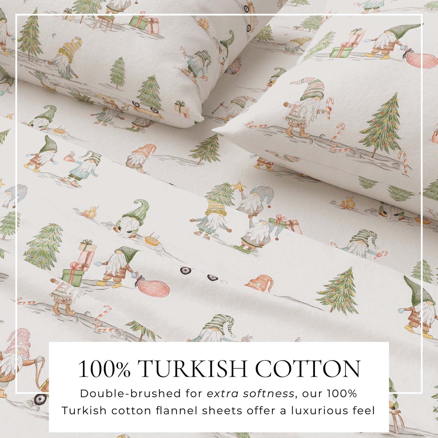 Turkish Cotton Sheet Set and Seasonal Prints