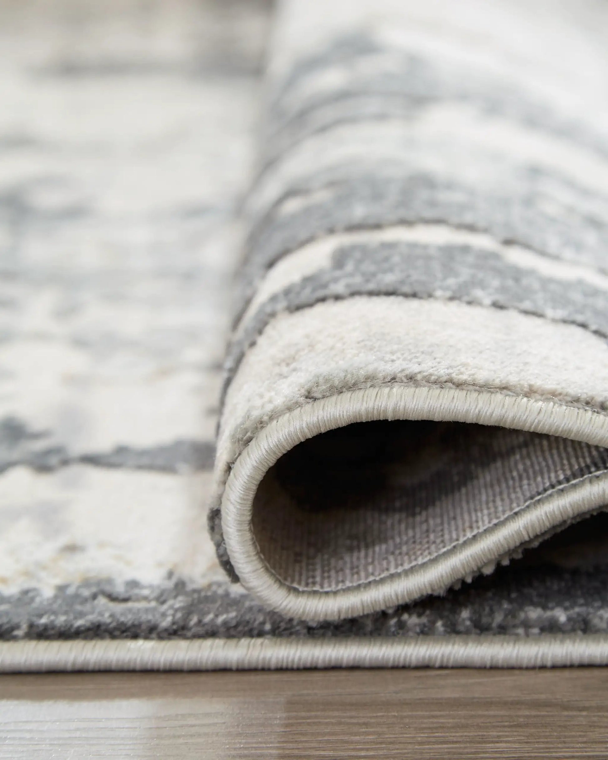 Mazatl - Rug gray-blue distressed area rug by Unique Piece Furniture on Tampa Home & Garden Store