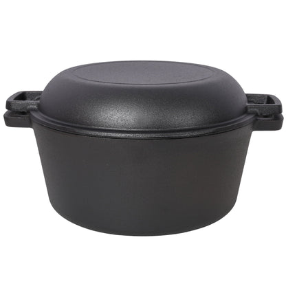 5 Quart Cast Iron Dutch Oven and Cookware Set