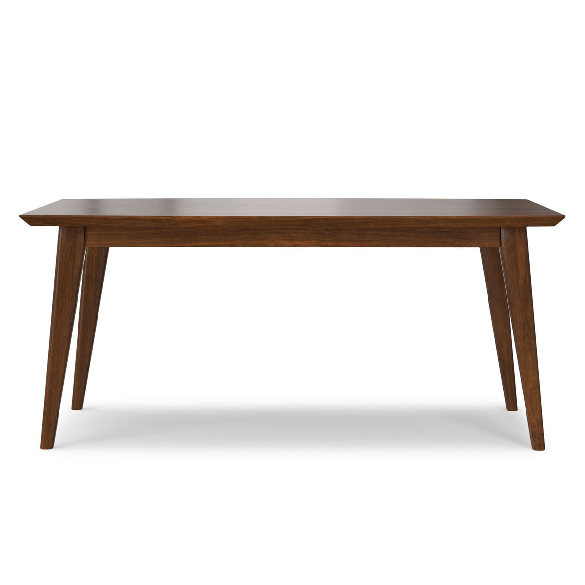 Rectangular dining table in dark brown solid wood by HouseOfZazla on Tampa Home & Garden Store