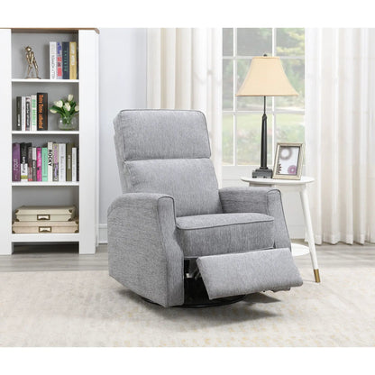 Swivel Gliding Recliner with Easy Setup and Style