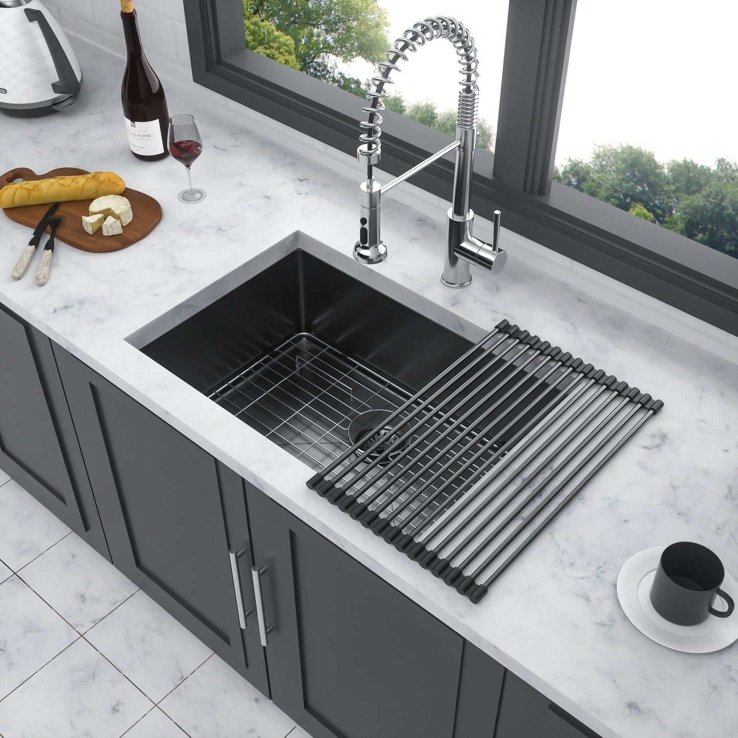 Undermount Kitchen Sink And Deep Single Bowl