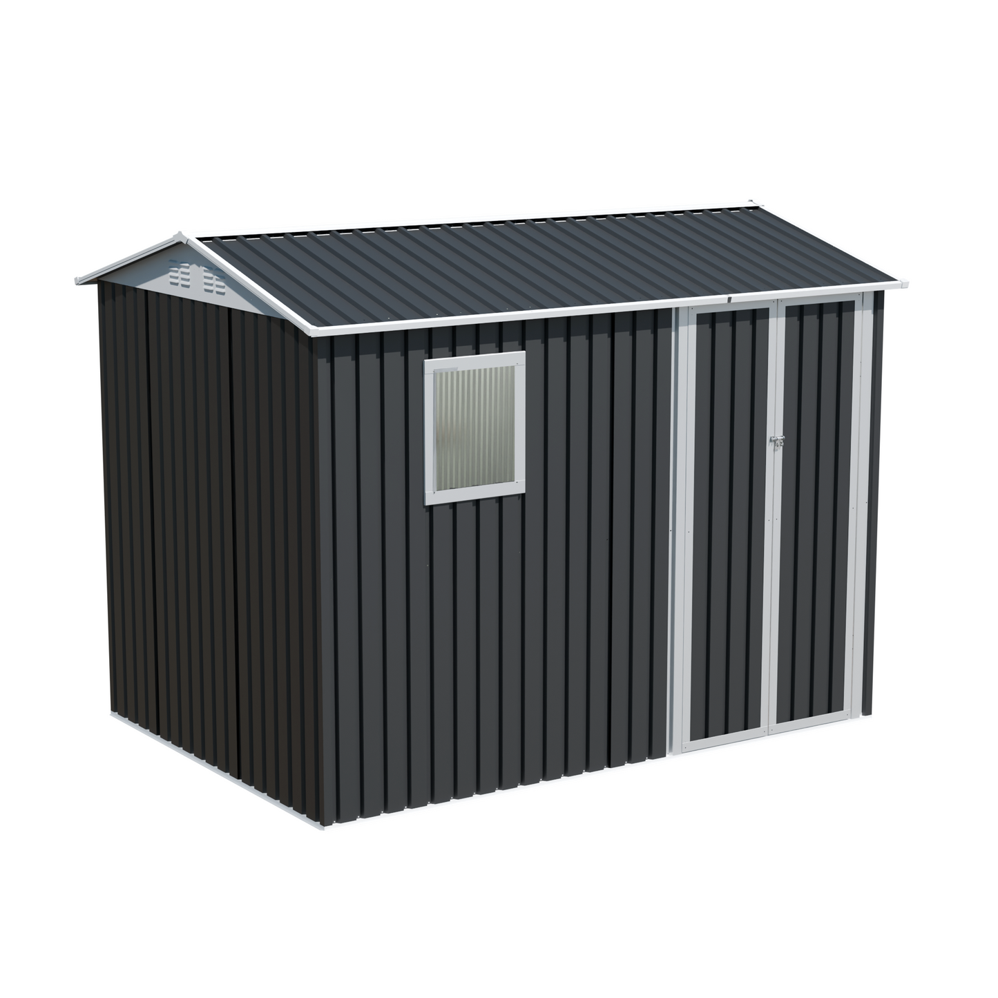 9 X 6 Ft Metal Shed With Window and Storage