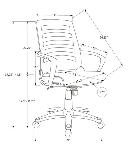 Office Chair Adjustable Height and Swivel