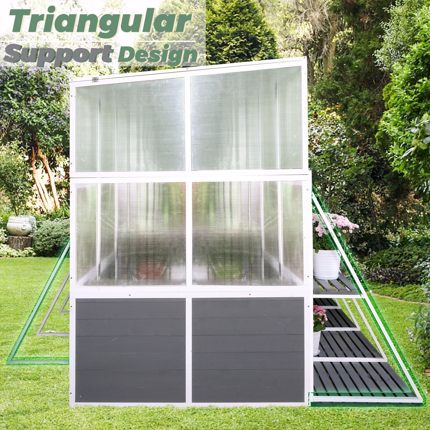 Heavy Duty Lean To Greenhouse For The Garden Use
