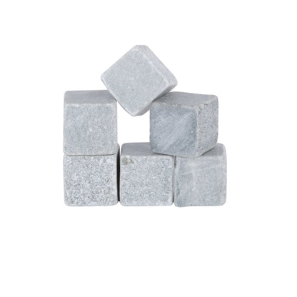 Solid Glacier Cubes and Soapstone For Cool Drinks