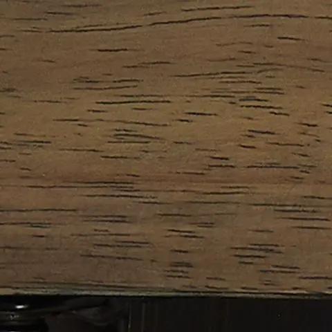Montia square end table wood finish with rich brown grain texture on Tampa Home & Garden Store