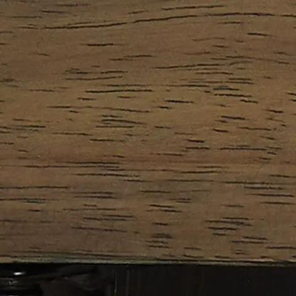 Montia square end table wood finish with rich brown grain texture on Tampa Home & Garden Store