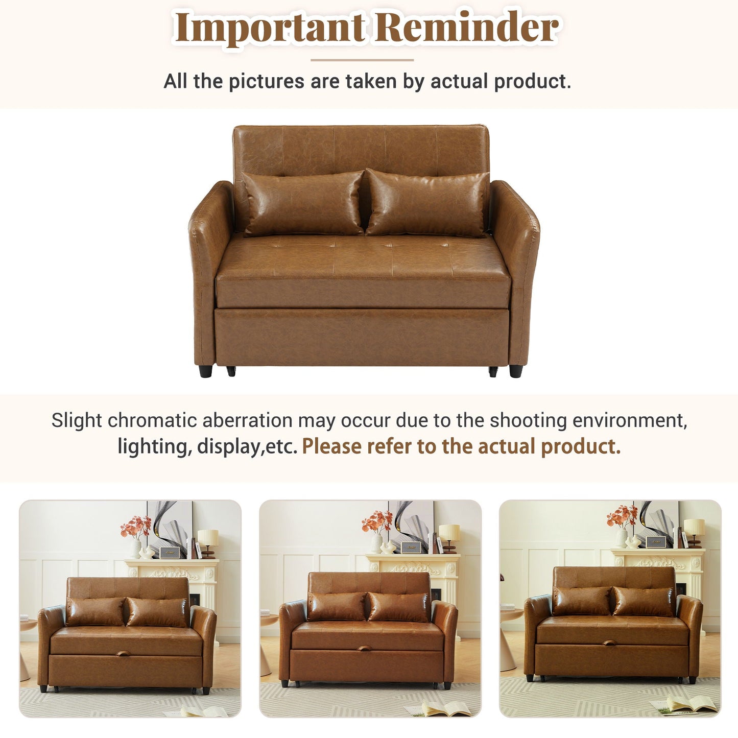 Convertible Sleeper Sofa and a Compact Design